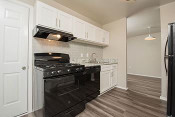 White Cabinets Kitchen at Acclaim at  Carriage Hill, Richmond